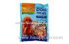 PET / VMPET / PE Pet Food Bags , Dog Food 3 Side Seal Bag