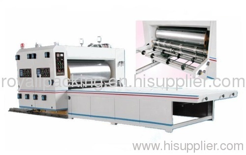 MJZX-5 Flexo Printing and Slotting Machine (Big roll model)