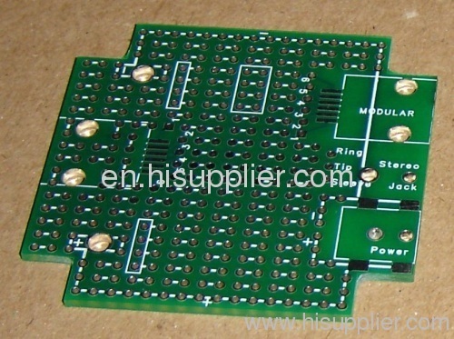 electronic ballast cfl pcb circuit