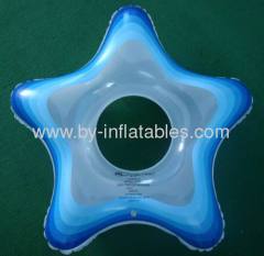 PVC inflatable swim ring for child fun