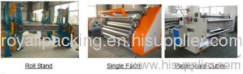 MJSGL-1 Single Facer Line (2-layer corrugated paperboard production line) (2-ply corrugated paperboard line)