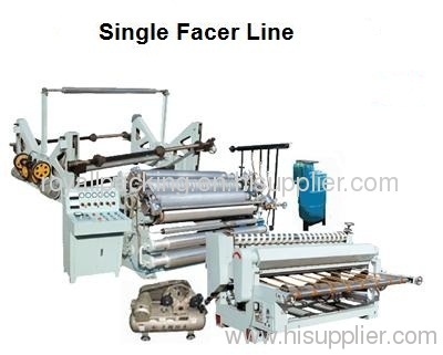 MJSGL-3 Single Facer Line (2-layer corrugated paperboard production line) (2-ply corrugated paperboard line)