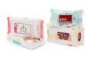 Eco-Friendly Wet Wipes Packaging Heat Seal With Adhesive Sticker