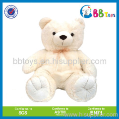 white teddy bear stuffed toy