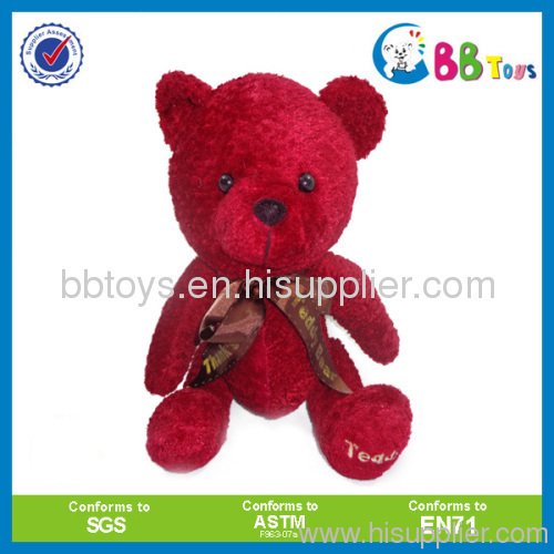 pink teddy bear stuffed toy