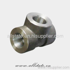 SUS304 SUS316 Tee Stainless Steel Tee