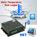SMS Network Data Logger with multipoint sensors