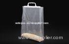 Side Gusset Transparent Gift Plastic Carrier Bag With Loop Handle