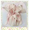 Pretty Style Satin Drawstring Gift Pouches For Wedding Favor , Round Base