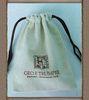 Promotional Small Jute Drawstring Pouch Bags Eco Friendly , 15x24cm