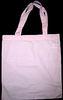 Free Pink Canvas Grocery Reusable Bags Custom Logo Eco Friendly