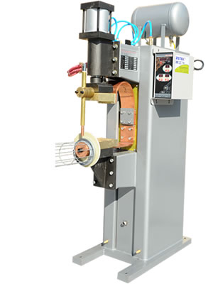 Top collar welder machine