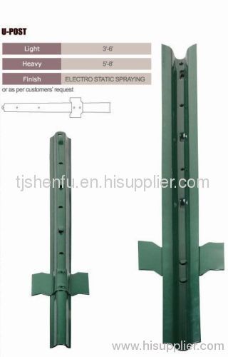 Pvc Coated Fence Post