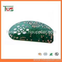 Double-sided pcb 2 layer pcb plated gold pcb