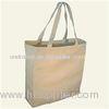 Bulk Reusable White Nylon Shopping Bags Pouch , Printed Tote Bags