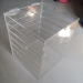 6-drawer fliptop clear acrylic makeup display box