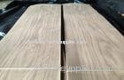 0.5 mm American Black Walnut Wood Veneer , Crown Cut Natural Wood Veneer