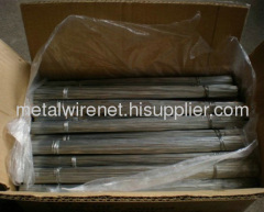 Black / galvanized Straightened Cut Wire