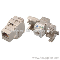 Shielded FTP Keystone Jack Cat.6/Cat.6A RJ45