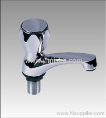 Great Brass Round Handle Chrome Plated Basin Faucet