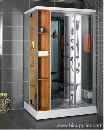 one foldable seat with Luxury Shower Room