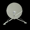 1.2m glass fiber manual flyaway antenna