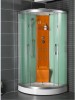 acrylic seat corner shower cabin