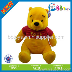 popular pooh teddy bear plush toy