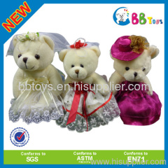 cuddly mini teddy bear plush toy