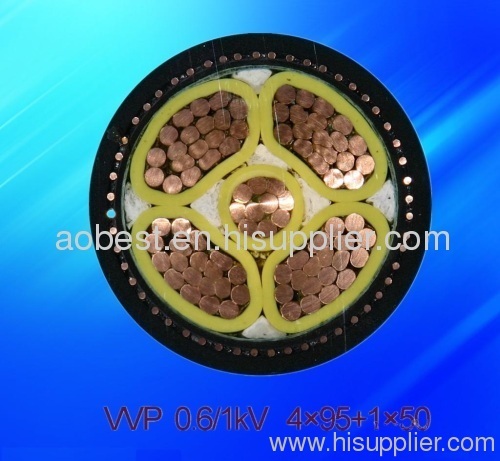 SWA steel wire armored PVC insulated power cable