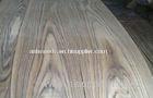 African Natural Crown Cut Teak Veneer With Black Triped Texture