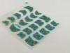 Flocking nail sticker , Nail Art Decals with 4C printing
