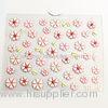 3D flower Nail decal Nail Art Decals for fingers with Smooth nail surface