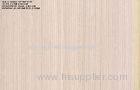 0.2 - 0.6 mm Washed Oak Engineered Wood Veneer , Basswood Material