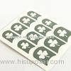 Leaves printing Nail Art Stencils PET Coating Design for ladies