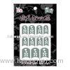 The bowknot Nail Art Stencils Directly sticker on nail surface