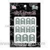 The leaves and hearts Nail Art Stencils , Printing nail stickers
