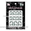 Animal printing Nail Art Stencils , Popular design nail sticker , Hollowed out