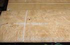 Yellow Ash Burl Wood Veneer For Furniture , 0.5 mm Thickness