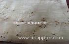 8 % - 12 % Moisture Natural Poplar Burl Wood Veneer For Furniture