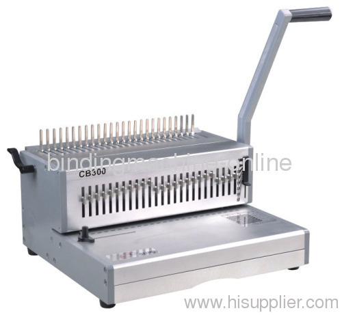 Heavy Duty Metal Comb Binding Machine