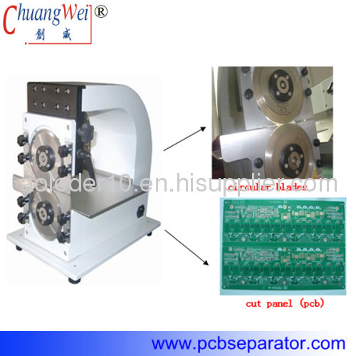 economical type simple use manual V-cut pcb separator machine