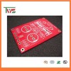 printed circuit board with red