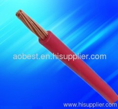 flexible copper conductor PVC insulated electric wire