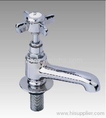 Brass 167mmx108mmx80mm x G1/2xdia.22mm Chrome Plated China Faucet for Basin with Cross Handle