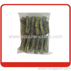 Disposable Steel Wool in Roll with Red,Yellow,Green,White,Blue color