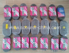 Disposable Steel Wool in Roll with Red,Yellow,Green,White,Blue color