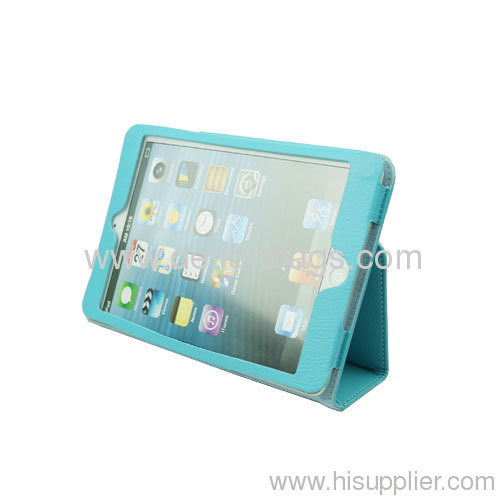 Top cool protective leather smart case for ipad mini