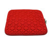 coolest stylish new red foam ipad case with zipper for ipad2 ipad3 ipad mini