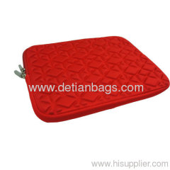 coolest stylish new red foam ipad case with zipper for ipad2 ipad3 ipad mini